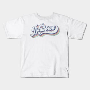 Mallorca Retro 01 Kids T-Shirt